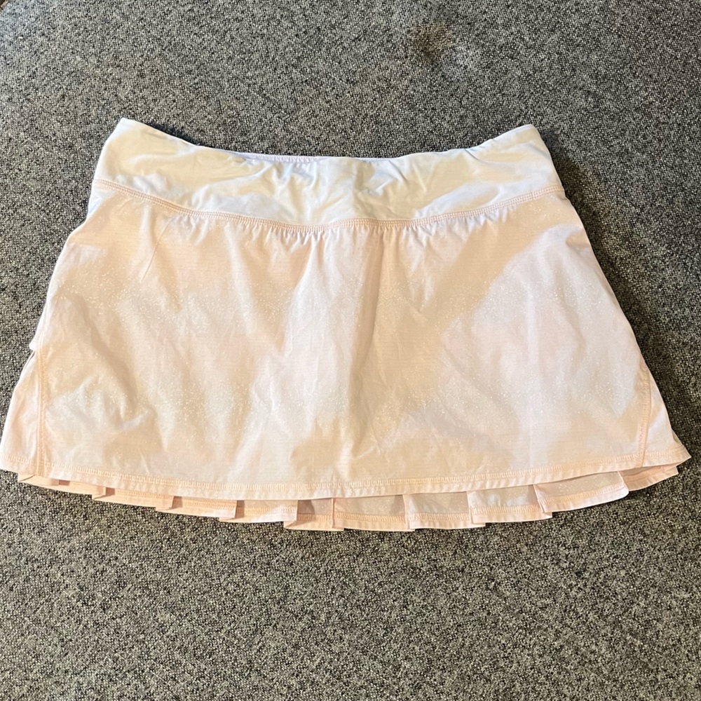 Lululemon Light Pink Tennis Skort
